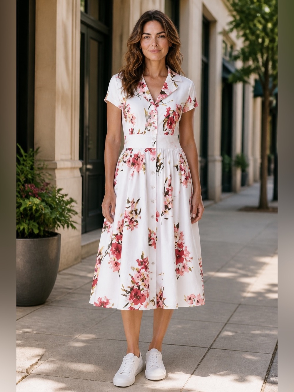 Jones-new-york Women's multi Dress